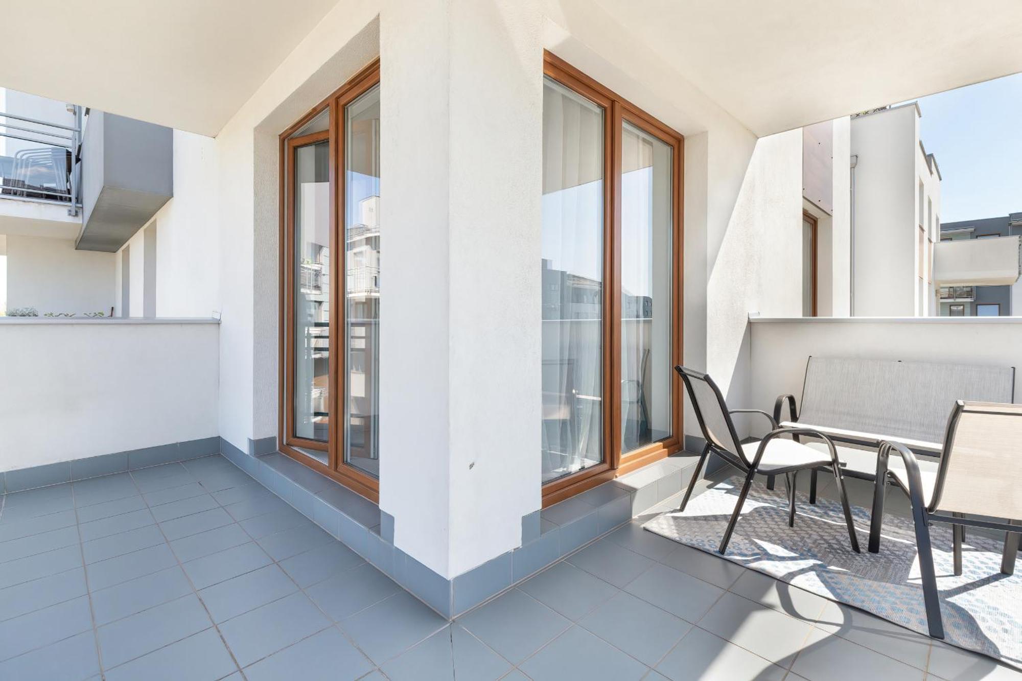 Jasny & Przestronny Apartament Z Balkonem I Parkingiem By Rent Like Home Gdynia Exterior foto